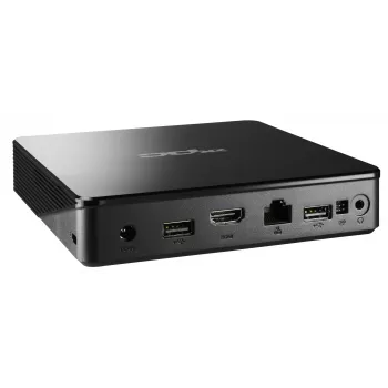 Shuttle XPC nano NS02EV2 Rockchip RK3368 2 GB DDR3L-SDRAM 16 GB eMMC Android 8.1 Nettop Mini PC Czarny