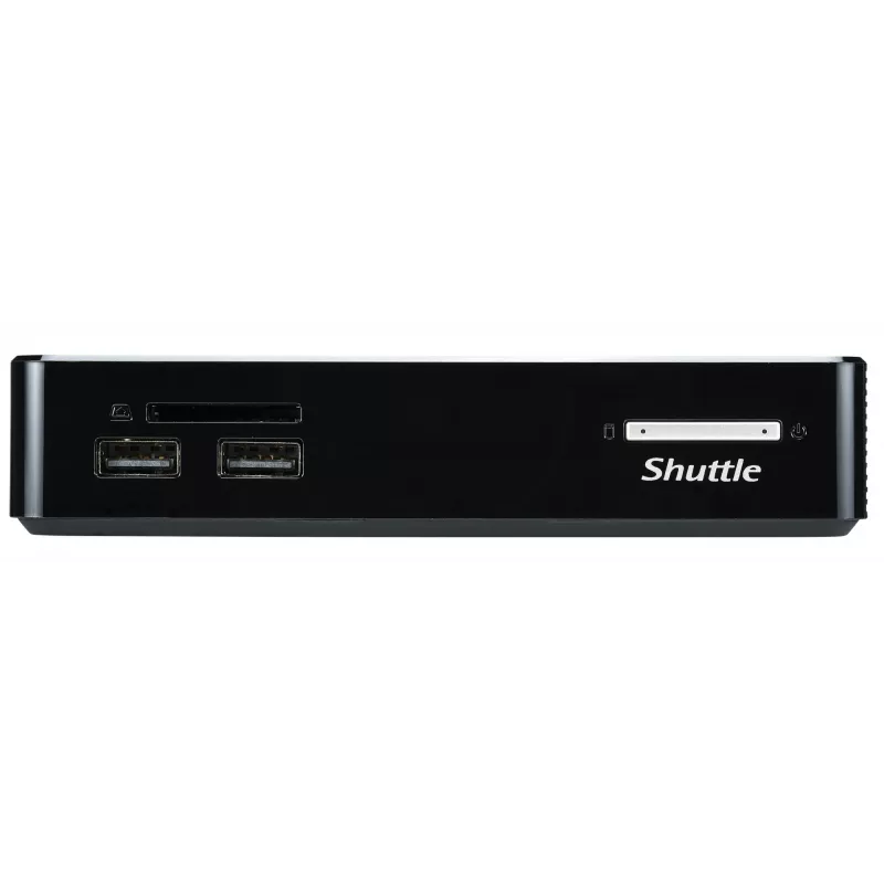 Shuttle XPC nano NS02EV2 Rockchip RK3368 2 GB DDR3L-SDRAM 16 GB eMMC Android 8.1 Nettop Mini PC Czarny