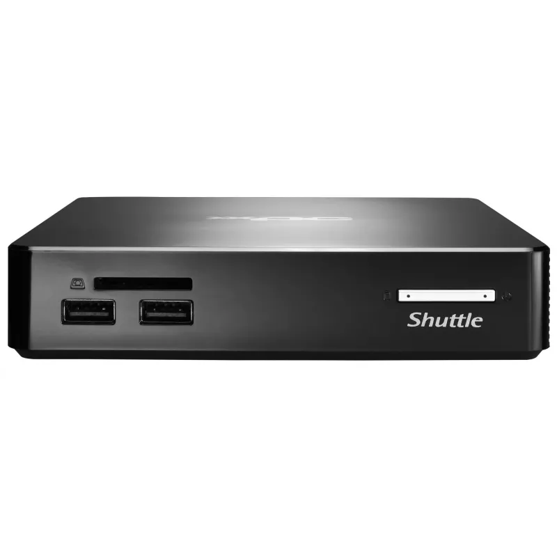 Shuttle XPC nano NS02EV2 Rockchip RK3368 2 GB DDR3L-SDRAM 16 GB eMMC Android 8.1 Nettop Mini PC Czarny