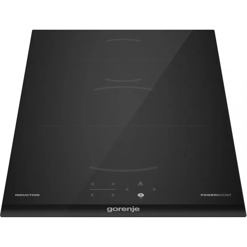 Gorenje Płyta indukcyjna GI3201BC, Czarny, Do zabudowy, 30 cm, Płyta indukcyjna strefowa, Ceramika szklana, 2 stref(y)
