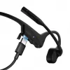 SHOKZ OpenComm2 2025 Upgrade Bezprzewodowy Bluetooth zestaw słuchawkowy z przewodnictwem kostnym do wideokonferencji z portem ładowania USB-C | 16 godz. czasu rozmów, 29 m zasięgu bezprzewodowego, 1 godz. ładowania | Zawiera mikrofon na wysięgniku z redukcją szumów, czarny