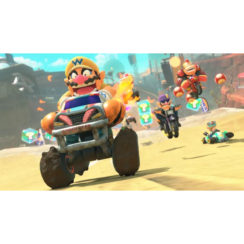 Nintendo Mario Kart World, Nintendo Switch 2, tryb wieloosobowy, nośnik fizyczny