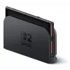 Konsola do gier NINTENDO Switch 2 Czarna — 7,9-calowy LCD 1920×1080, 120 Hz, 256 GB, bateria 5220 mAh, Wi‑Fi 6, Bluetooth, HDR10
