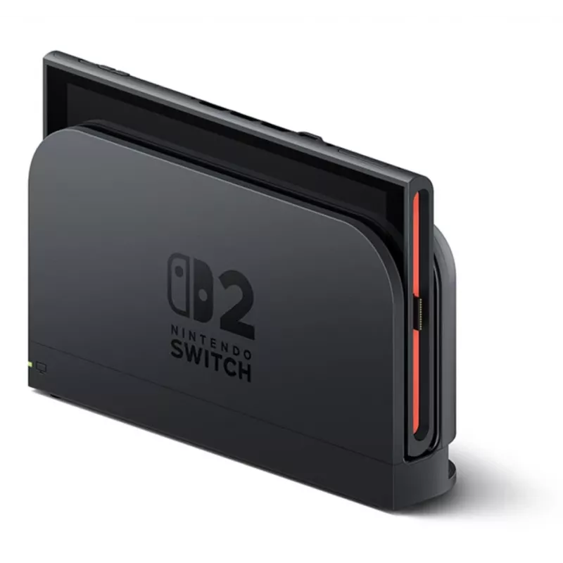 Konsola do gier NINTENDO Switch 2 Czarna — 7,9-calowy LCD 1920×1080, 120 Hz, 256 GB, bateria 5220 mAh, Wi‑Fi 6, Bluetooth, HDR10