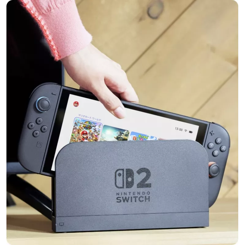 Nintendo Switch 2 + Mario Kart World przenośna konsola do gier 20,1 cm (7,9 cala) 256 GB ekran dotykowy Wi-Fi Czarny