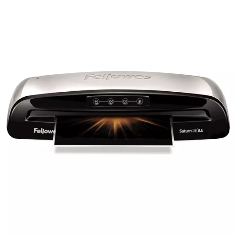 Fellowes Saturn 3i Laminator na zimno 300 mm/min Czarny, Srebrny