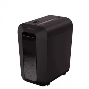 Fellowes LX65 niszczarka do papieru cięcie krzyżowe 4 cm Czarny