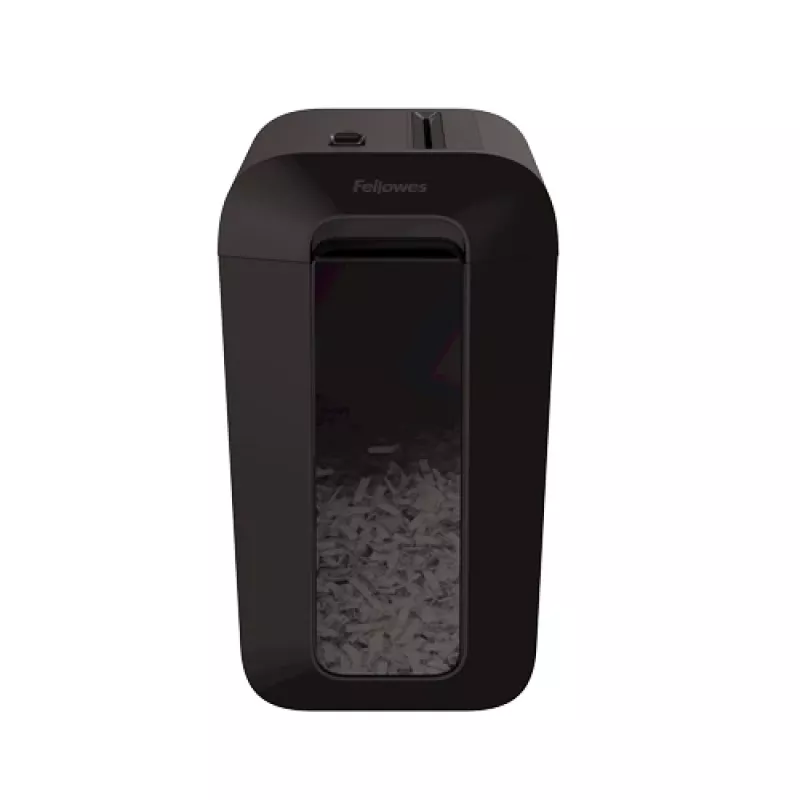 Fellowes LX65 niszczarka do papieru cięcie krzyżowe 4 cm Czarny