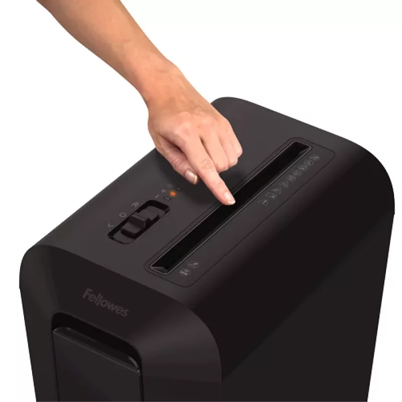 Fellowes LX65 niszczarka do papieru cięcie krzyżowe 4 cm Czarny