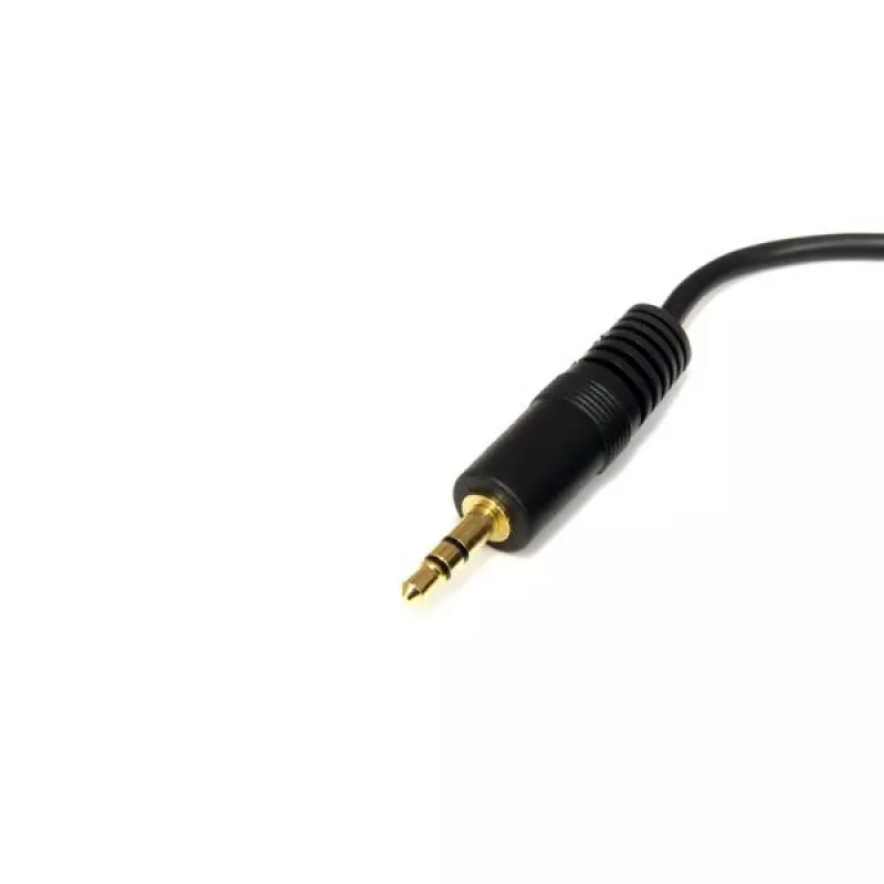 StarTech.com 6 ft 3.5mm stereofoniczny kabel audio - M/M, 3.5mm, męski, 3.5mm, męski, 1.8 m, czarny