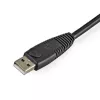 StarTech.com 6 ft 4-w-1 kabel KVM USB DVI z audio i mikrofonem