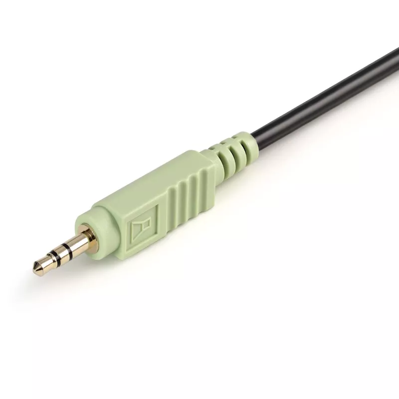 StarTech.com 6 ft 4-w-1 kabel KVM USB DVI z audio i mikrofonem