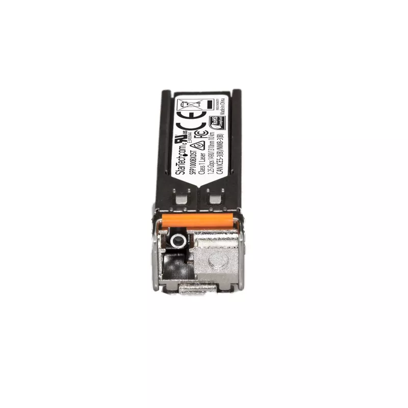 StarTech.com MSA Compliant SFP transceiver Module - 1000BASE-BX~MSA Uncoded SFP transceiver Module - 1000BASE-BX - 1 GbE Gigabit Ethernet BiDi Fiber (SMF)