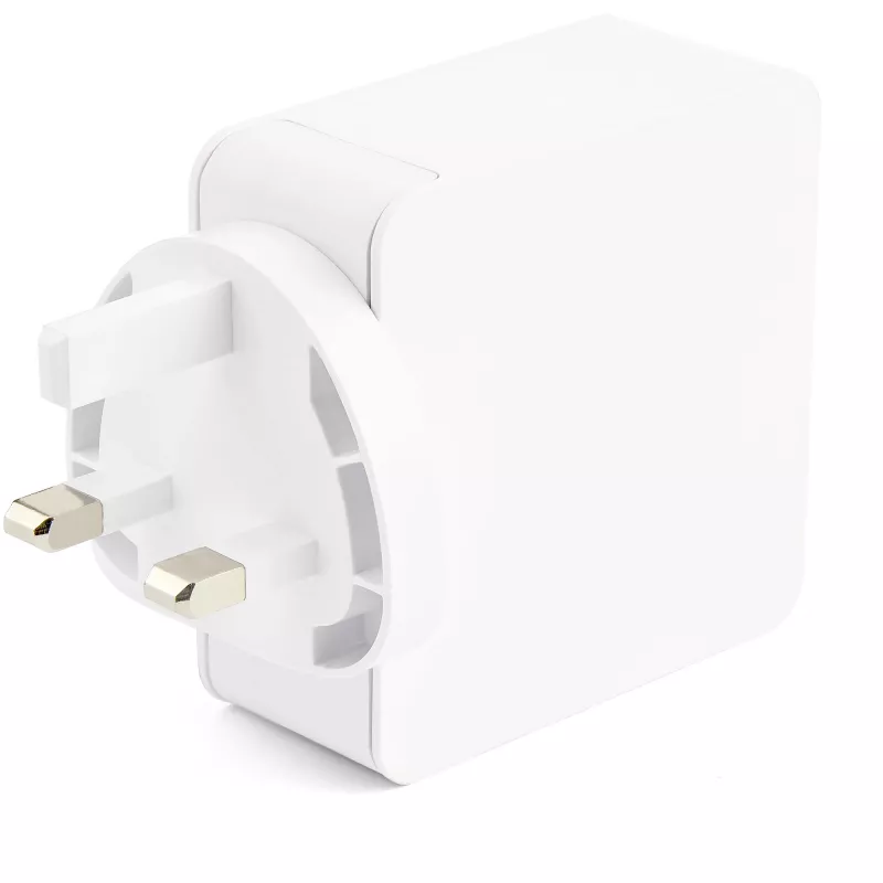 StarTech.com Ładowarka ścienna USB C - Ładowarka do laptopa USB C 60W PD - Kabel 1,8m/2m - Uniwersalny kompaktowy zasilacz typu C - Dell XPS/Lenovo X1 Carbon/HP EliteBook/MacBook - Certyfikat USB IF/CE