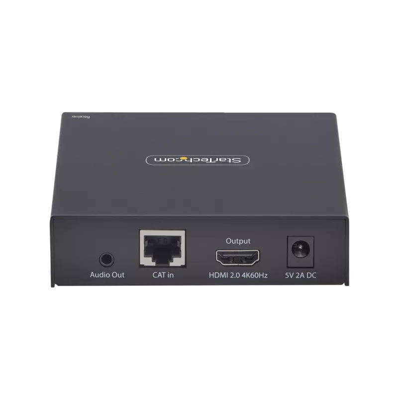 Odbiornik HDMI StarTech.com przez sieć IP dla serii produktów IH2006, 4K 60 Hz, bezsterownikowy, AVoIP, zawiera zestaw montażowy, tylko odbiornik