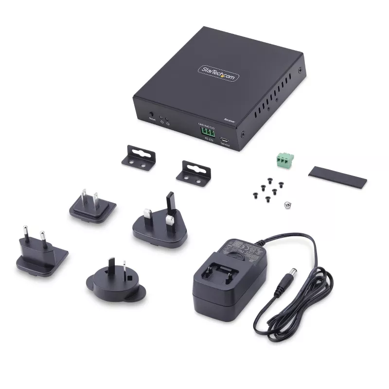 Odbiornik HDMI StarTech.com przez sieć IP dla serii produktów IH2006, 4K 60 Hz, bezsterownikowy, AVoIP, zawiera zestaw montażowy, tylko odbiornik
