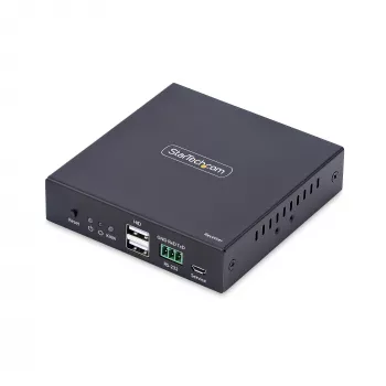 Odbiornik StarTech.com HDMI KVM przez sieć IP dla serii IH2006, 4K 60 Hz, bezsterownikowy, AVoIP, zawiera zestaw montażowy, tylko odbiornik
