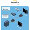 Odbiornik StarTech.com HDMI KVM przez sieć IP dla serii IH2006, 4K 60 Hz, bezsterownikowy, AVoIP, zawiera zestaw montażowy, tylko odbiornik