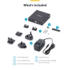 Odbiornik StarTech.com HDMI KVM przez sieć IP dla serii IH2006, 4K 60 Hz, bezsterownikowy, AVoIP, zawiera zestaw montażowy, tylko odbiornik