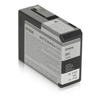 Epson Singlepack Matte Czarny T580800, matowa czerń, tusz pigmentowy, 80 ml, 1 szt.