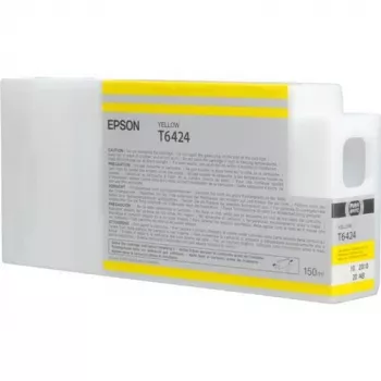 Epson T6424 Żółty wkład atramentowy (150 ml), Żółty, Atrament pigmentowy, 150 ml, 1 szt.