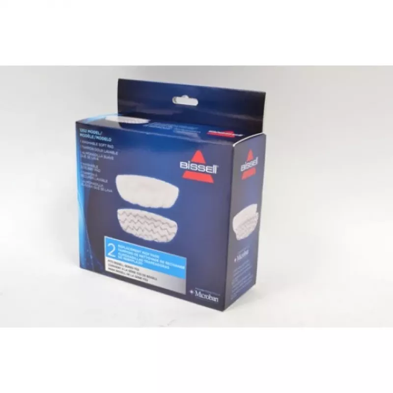 Bissell Vac & Steam - Nakładki do mopa, biały, Vac & Steam, pudełko, 2 szt.
