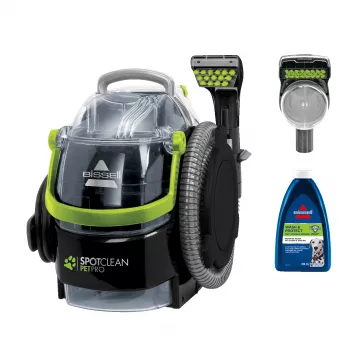 Bissell SpotClean Pet Pro maszyna do czyszczenia dywanów Ręczny Głębokie Czarny, Zielony