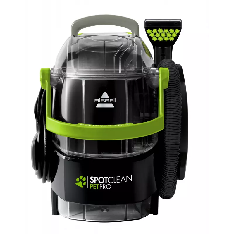 Bissell SpotClean Pet Pro maszyna do czyszczenia dywanów Ręczny Głębokie Czarny, Zielony