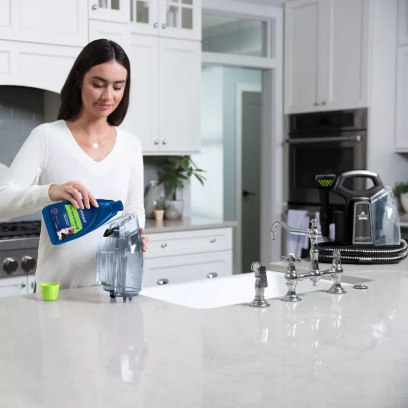 Bissell SpotClean Pet Plus maszyna do czyszczenia dywanów na sucho i mokro Czarny, Przezroczysty