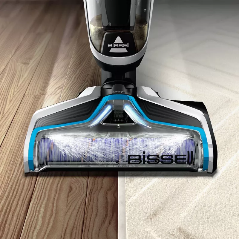 Bissell 2582Q odkurzak pionowy bezprzewodowy na baterię do czyszczenia na sucho i mokro bezworkowy 250 W czarny, niebieski, srebrny