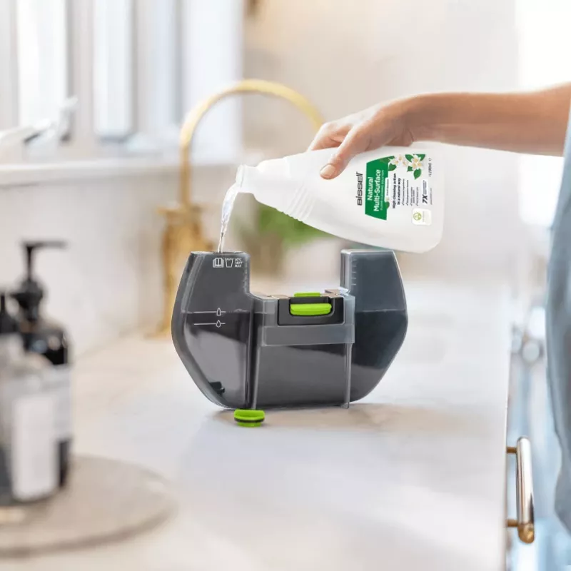 Bissell SpinWave + Vac Pet Pro Odkurzacz bezprzewodowy Akumulatorowy Na sucho i mokro Cykloniczny Worek na kurz 0,4 l Czarny, Szary