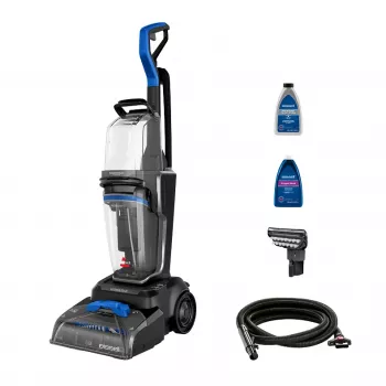 Maszyna do czyszczenia dywanów Bissell PowerWash HydroSteam Prowadzona Głęboki Czarny, Niebieski, Tytanowy