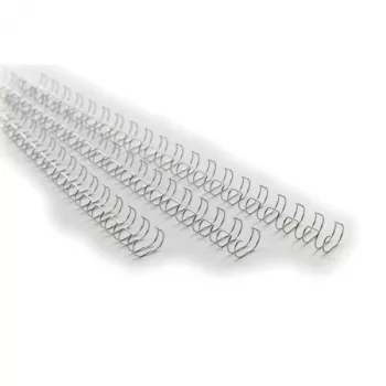 GBC Binding Wires MultiBind 8mm, srebrny, 130 arkuszy, A4, 187 mm, 88 mm, 100 szt.