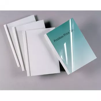 GBC Standard ThermaBind® Okładka A4 1,5 mm, A4, Papier, Biały, 15 arkuszy, 210 mm, 297 mm