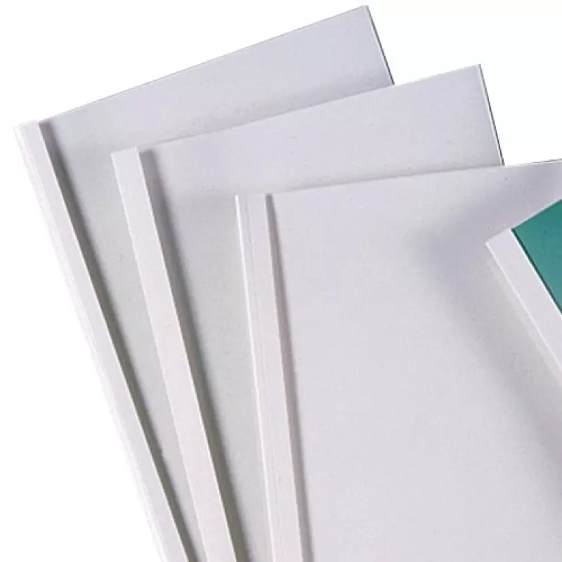 GBC Standard ThermaBind® Okładka A4 1,5 mm, A4, Papier, Biały, 15 arkuszy, 210 mm, 297 mm