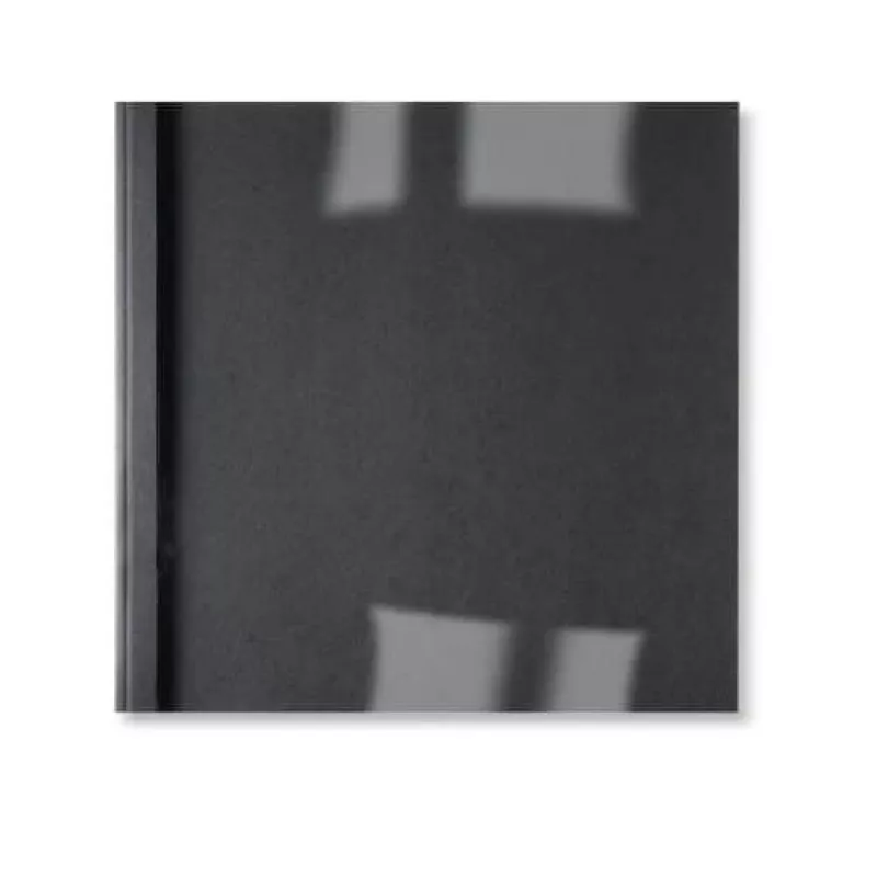 GBC LinenWeave okładki termiczne do bindowania 1,5 mm czarne (100), A4, PVC, czarny, 1,5 mm, 100 szt.