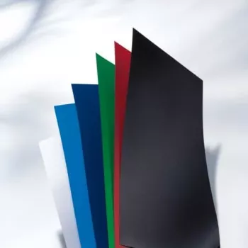 GBC Okładka do bindowania Poly Opaque A4 300 mikronów, A4, Polichlorek winylu (PVC), Niebieska, Matowa, 0,3 mm, 25 szt.