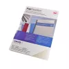 GBC Okładka do bindowania Poly Clear View A4 350 mikronów Translucentna, A4, Polichlorek winylu (PVC), Przezroczysta, Matowa, 0,35 mm, 210 mm