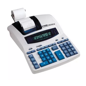 Rexel Printing Calculator Ibico 1232X Professional 12-cyfrowy, 290 mm, 375 mm, 375 mm