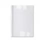 GBC LeatherGrain Okładki do bindowania termicznego 1,5 mm białe (100), A4, PVC, przezroczysta, biała, matowa, 15 arkuszy, 1,5 mm
