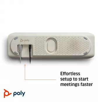 HP Poly Sync 60 Głośnik konferencyjny, Srebrny, Windows 10, Windows 11, MacOS, RoHS, Federal Communications Commission (FCC), CE, 37 mm, 116 mm