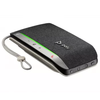 HP Poly Sync 20 USB-A Głośnik telefoniczny, PC, Srebrny, 0,715 m, IP64, Windows 10, Windows 11, MacOS