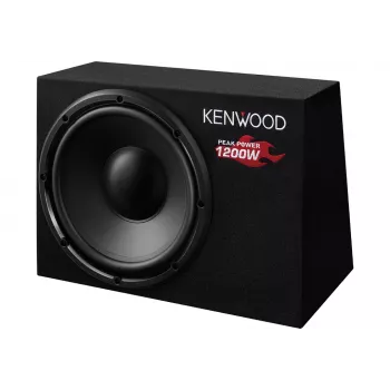 Kenwood KSC-W1200B subwoofer samochodowy Subwoofer w obudowie 300 W