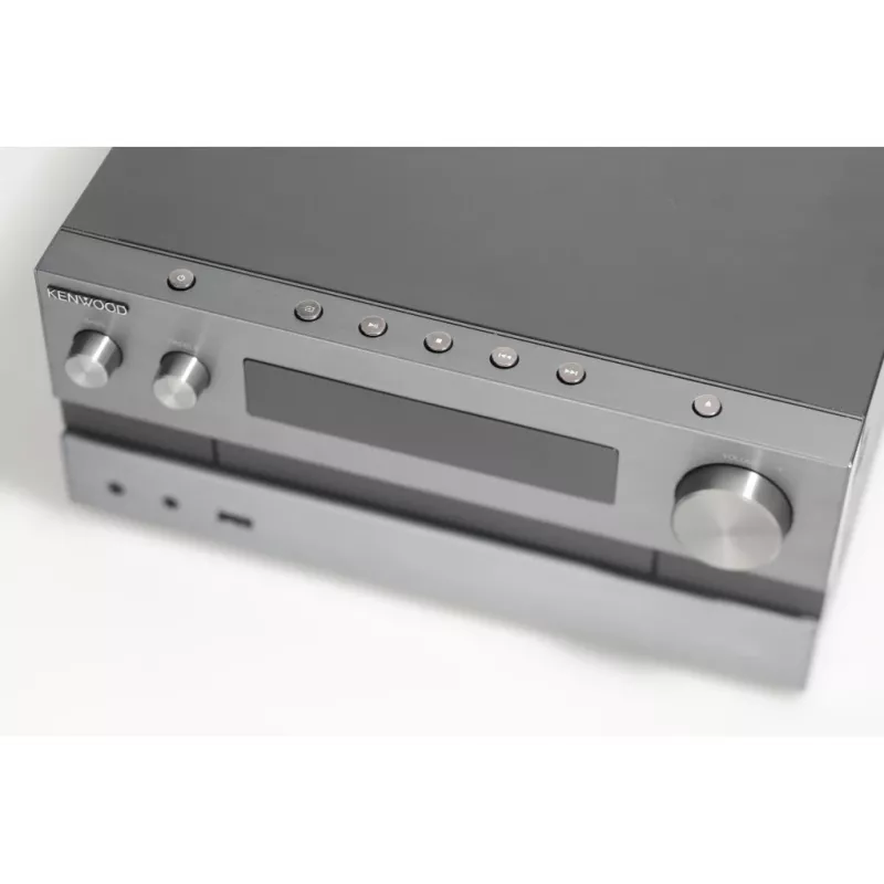 Kenwood M-918DAB-H system kina domowego Domowy mikro system audio 10 W Aluminium, Czarny
