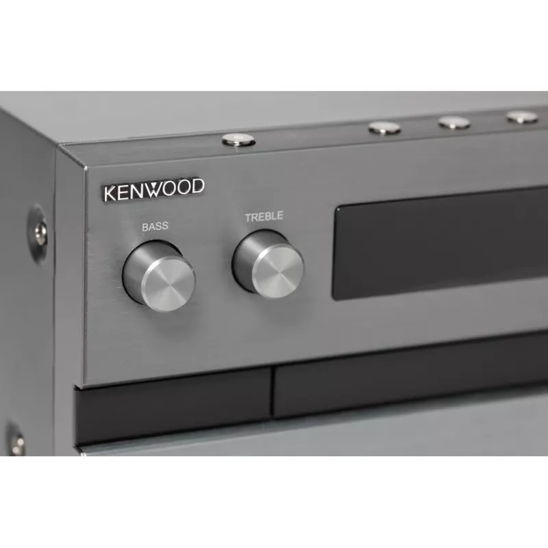Kenwood M-918DAB-H system kina domowego Domowy mikro system audio 10 W Aluminium, Czarny