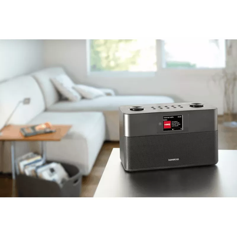 Kenwood CR-ST100S-B radio internetowe cyfrowe czarne