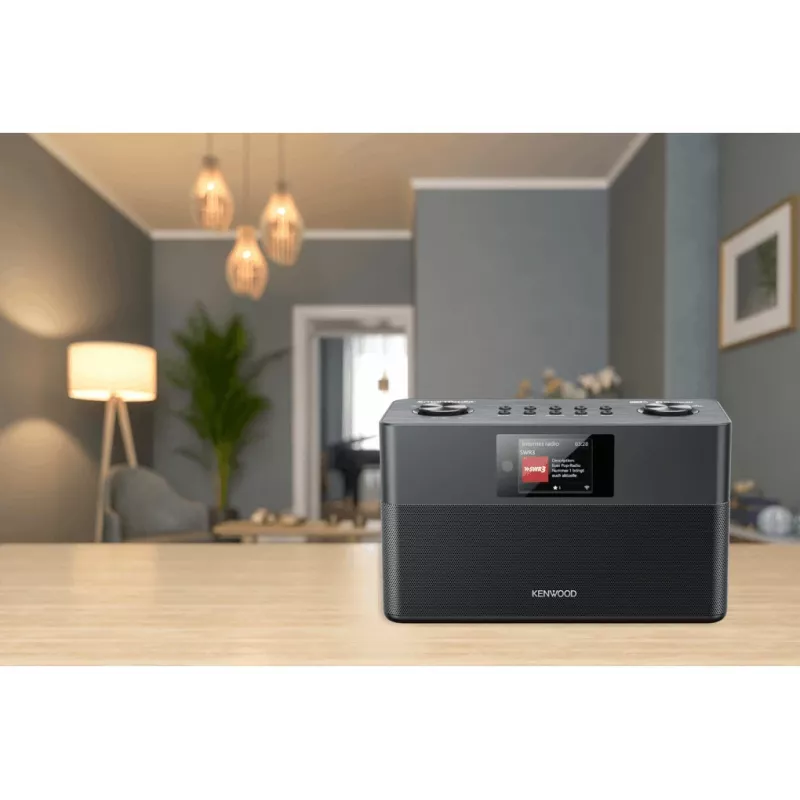 Kenwood CR-ST100S-B radio internetowe cyfrowe czarne