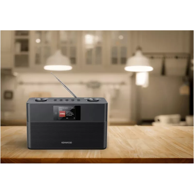 Kenwood CR-ST100S-B radio internetowe cyfrowe czarne