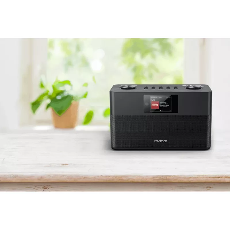 Kenwood CR-ST100S-B radio internetowe cyfrowe czarne