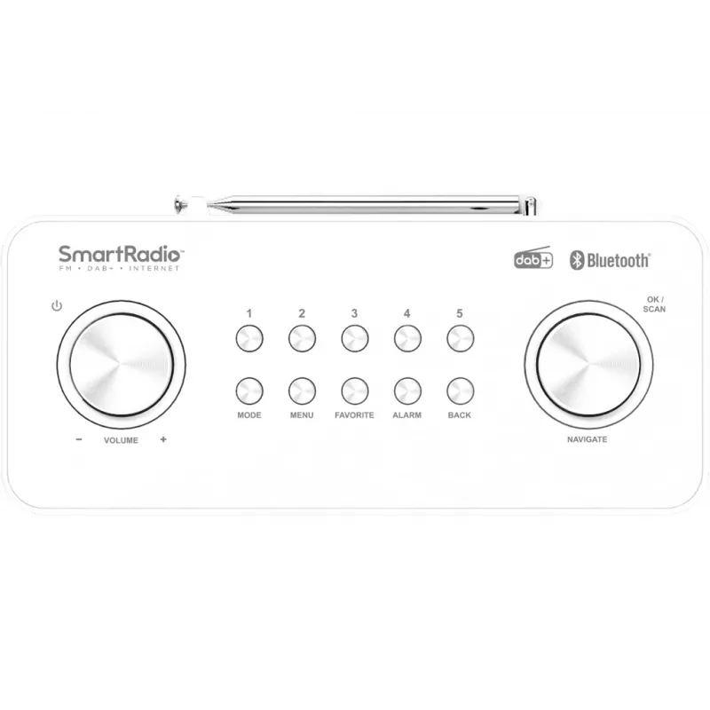 Kenwood CR-ST100S-W radio internetowe Białe